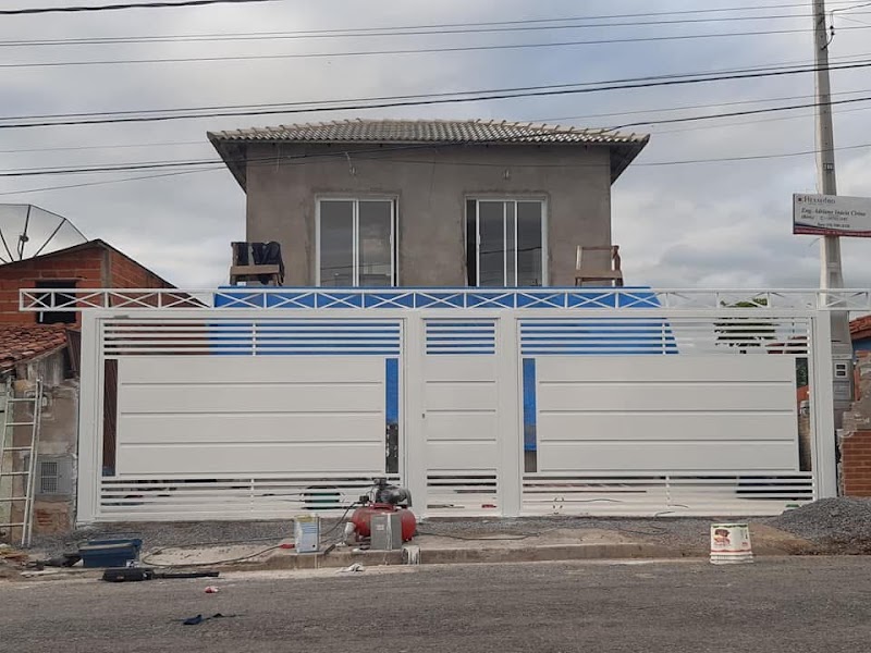 Portão automático instalado pela SL Portões
